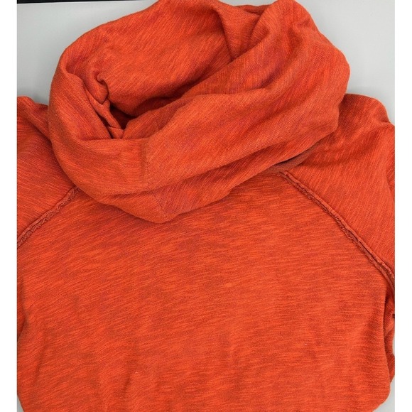 Free‎ People Beach Terracotta Cocoon Cowl Neck Long Sleeve Top Women One Size - Picture 2 of 9